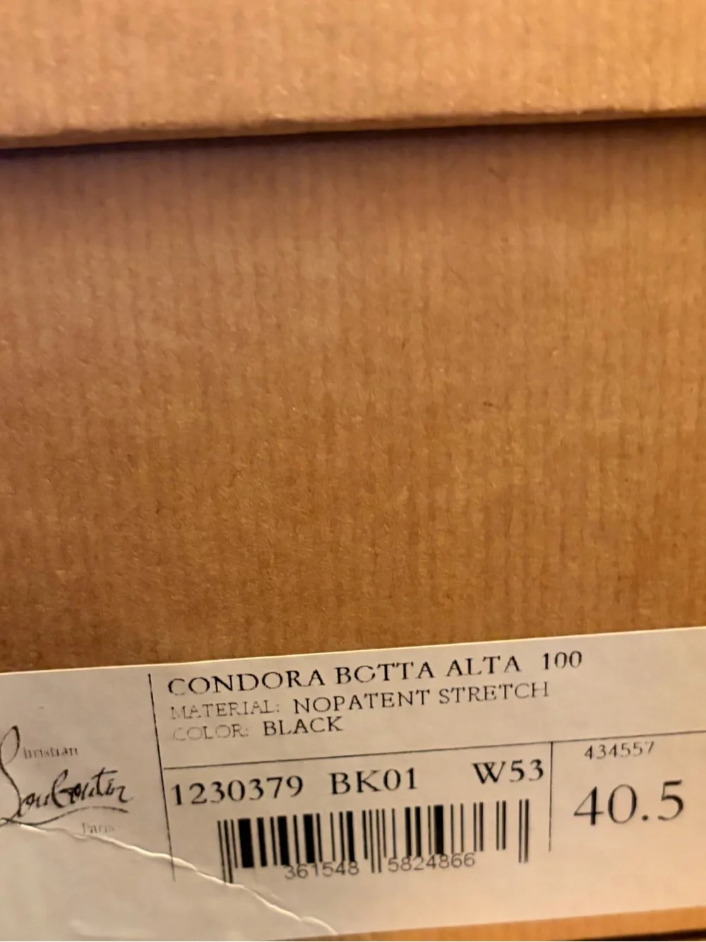 Christian Louboutin CONDORA BOTTA ALTA 100 over the knee boots RETAIL 2995